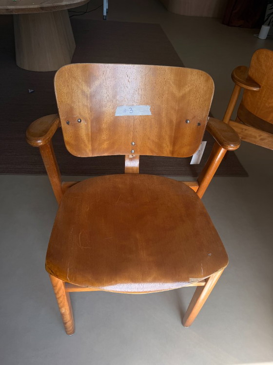 Domus chairs (9 pieces, also available individually) – Ilmari Tapiovaara, Dining chairs, Wood (photo 11 of 21)