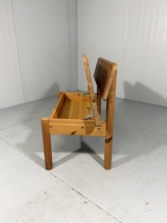 Image 1 of Korup Design Solid Pine Bench with Storage Denmark