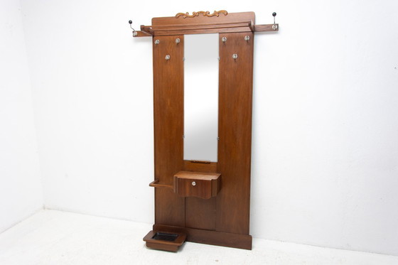 Image 1 of Porte-manteau et porte-chapeau Art nouveau, vers 1910, Autriche-Hongrie