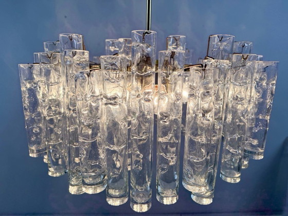 Image 1 of Lampadario/plafoniera di grandi dimensioni di metà secolo di Doria, Germania, anni '60