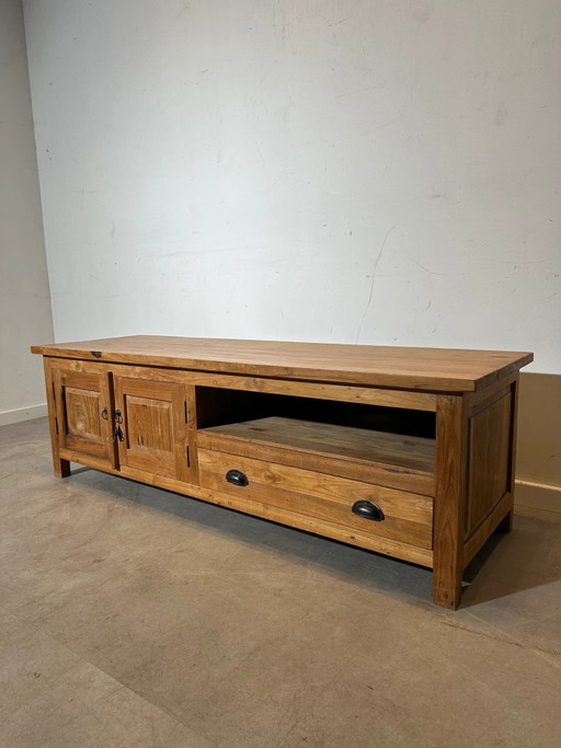 Mueble de TV antiguo de teca maciza – tv meubelen (photo 2 of 5)