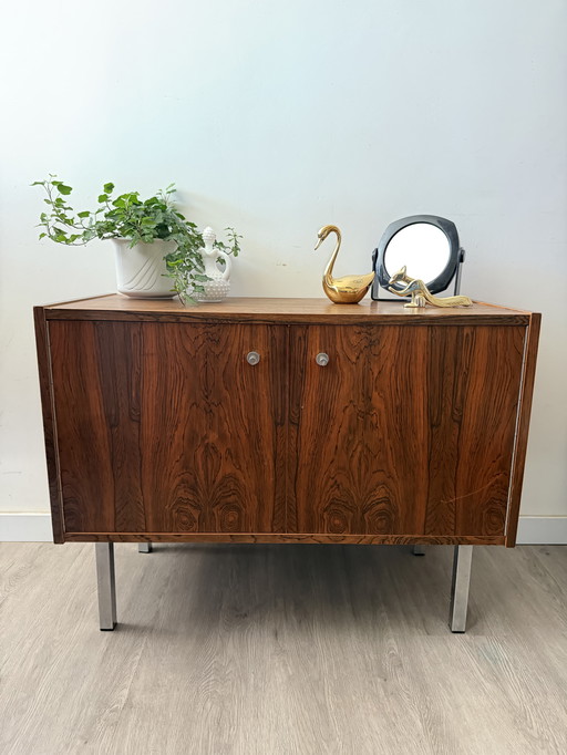 Rosewood veneer cabinet from the 1960s