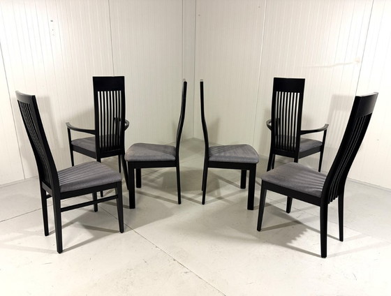 Image 1 of 6 sillas de comedor Tonon Italy de Wolf Schmidt Bandelow, década de 1980