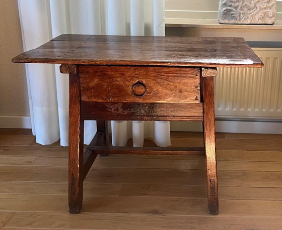 Image 1 of Antique Spanish payment table