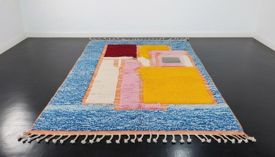 Image 1 of Handgeknüpfter Beni-Ourain-Berberteppich, 300 x 200 cm