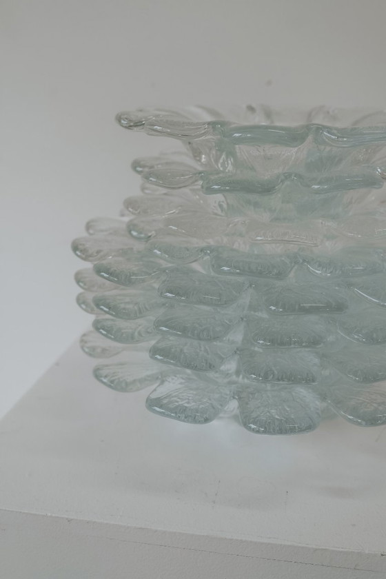 Image 1 of Holmegaard 'Flower' Glass Bowls by Sidse Werner — Set of 8