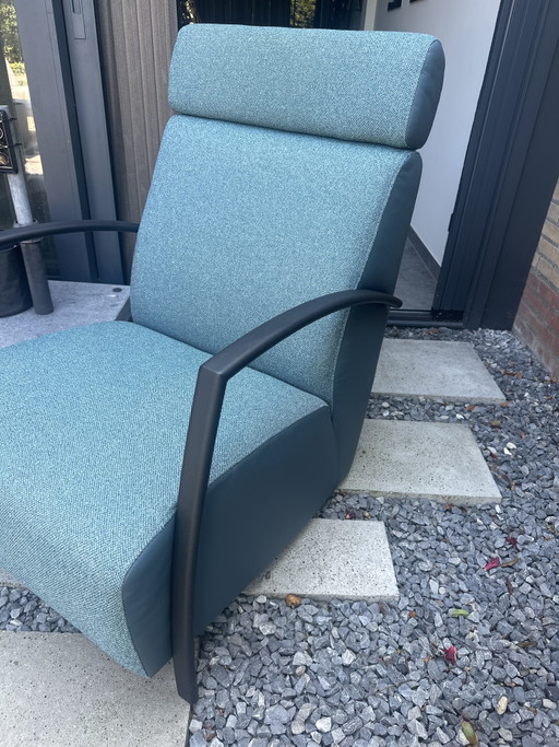 Fauteuil Met Hoofdsteun Model Sue Plus – Leather, Metal (photo 2 of 6)