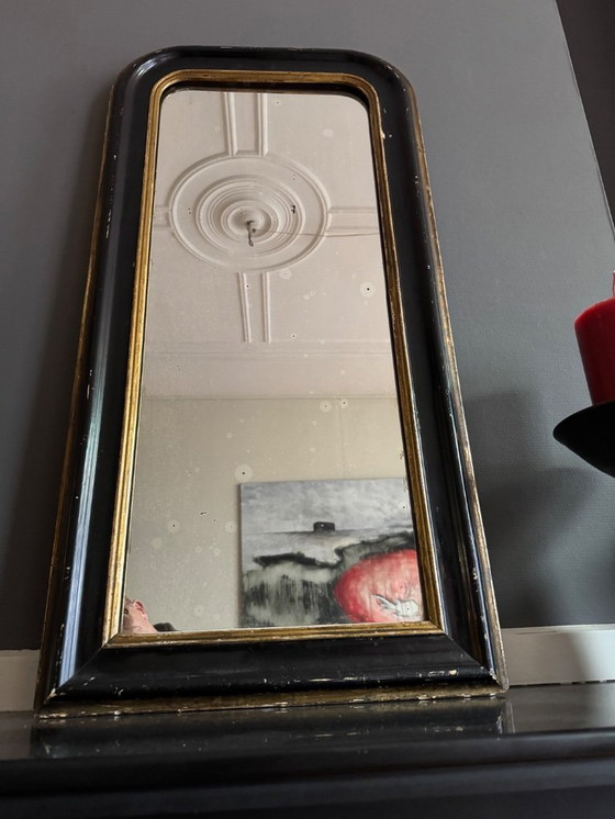 Image 1 of Antique Louis Phillipe mirror 1860-1890