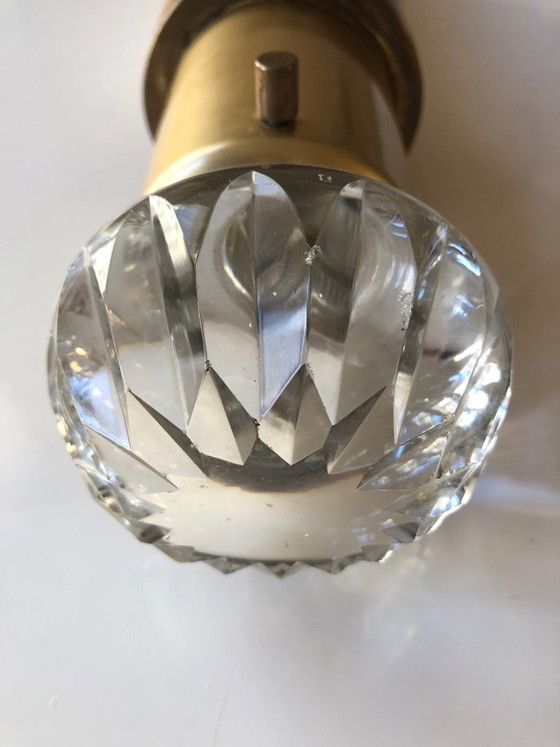 6 ciondoli Goebel in ottone e vetro – Lampade a sospensione, Glass, Brass (photo 5 of 5)
