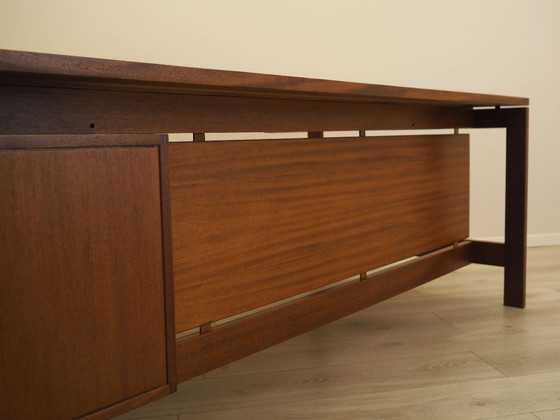 Teakhouten directiebureau van Henning Jensen & Torben Valeur voor Munch, Deens, jaren 60. – Wood (photo 12 of 20)