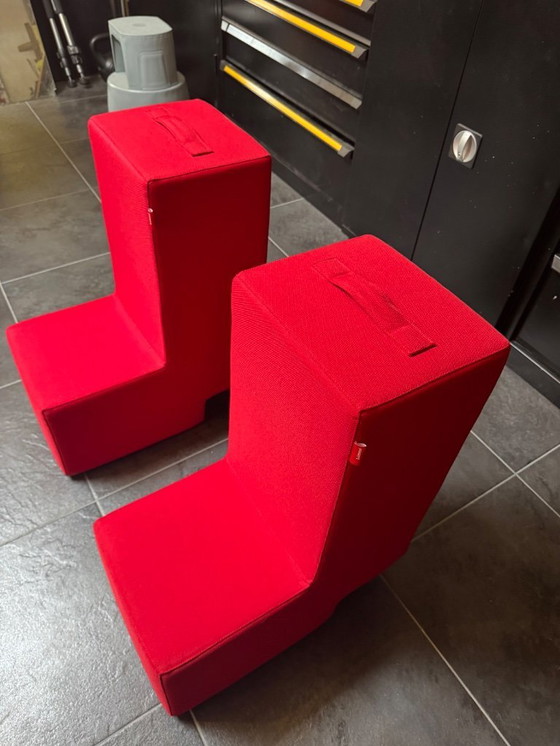 Image 1 of Asiento tapizado de diseño Lümmel