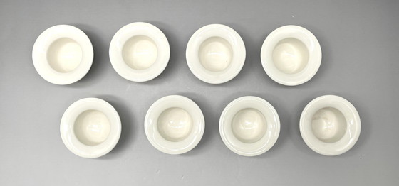 Image 1 of Arabia Finland „Arctica“ Eierbecher – 8er-Set – Skandinavisches Design