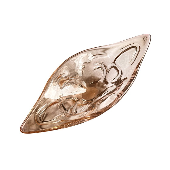 Image 1 of Grand plat, conçu par J. Hospodka, Chribska Sklarna, Tchécoslovaquie, années 1960