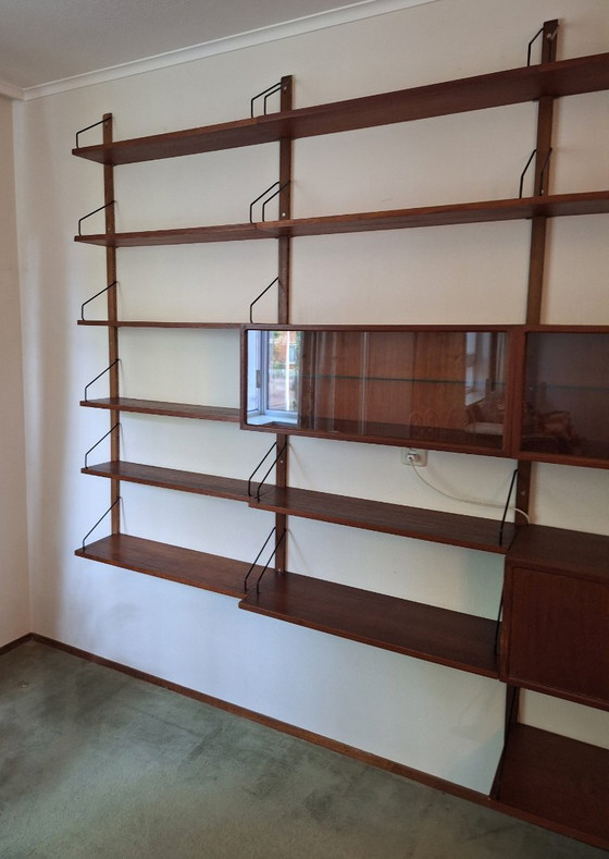 Sistema a parete in teak Poul Cadovius con mensole – Armadi a muro, Legno (photo 7 of 31)