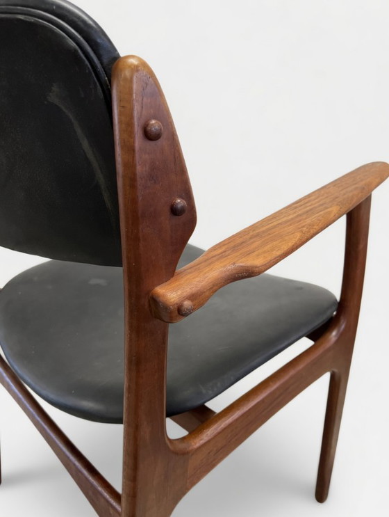 Image 1 of Silla de capitán Erik Buch de palisandro, modelo 50