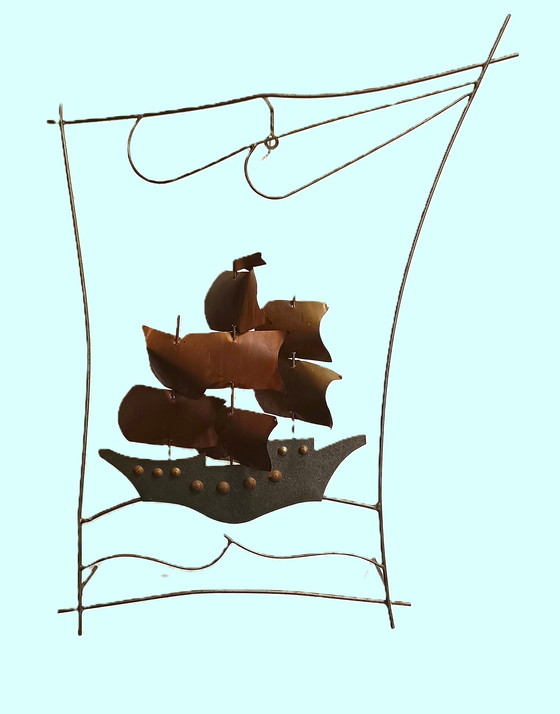 Image 1 of Decorazione murale 3D anni '50