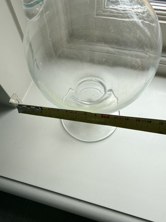 Image 1 of Karaf/vaas en émail haut, modèle classique avec sol