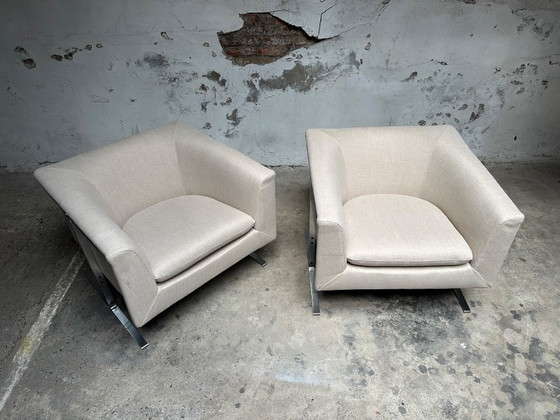 Image 1 of Set of two Artifort lounge chair by Geoffrey Harcourt