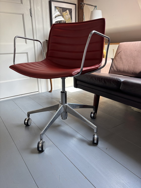 Schöner Designer-Bürostuhl aus Leder – Arper, Bürostühle, Leather, Metal (photo 5 of 5)