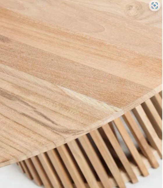 Image 1 of "Kave Home Jeanette" round table teak wood