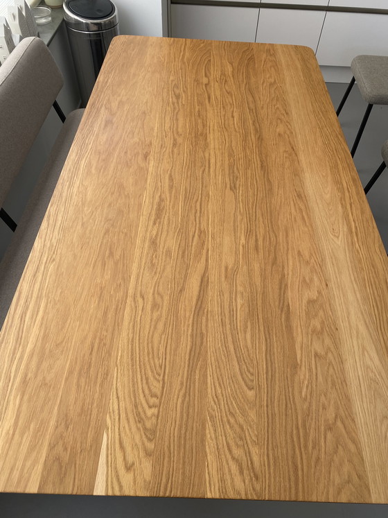 Image 1 of Tavolo da pranzo 180x90 cm, 4 sedie e panca di Studio Henk