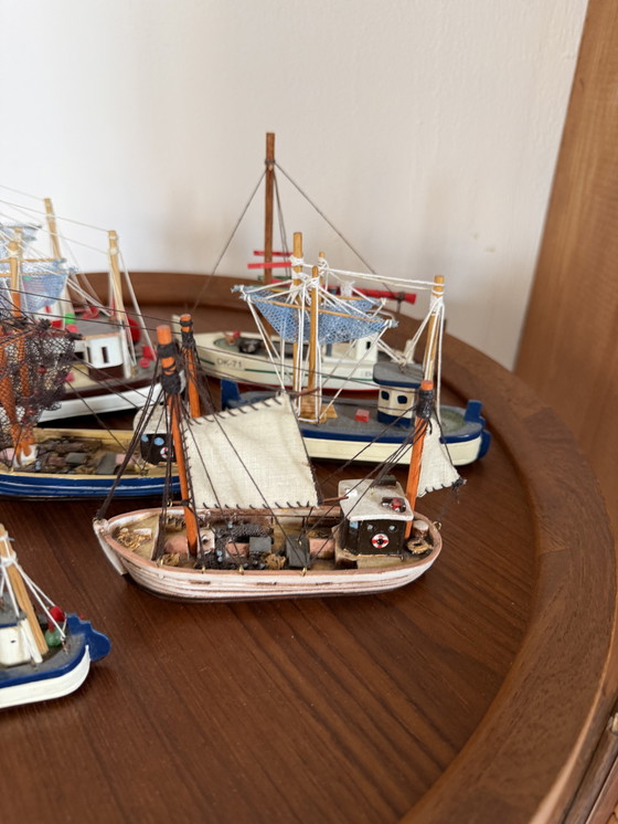 Image 1 of Set of 10x Danish fishing boat ‘70