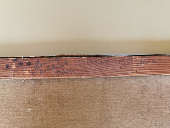 Image 1 of Huile sur toile 1920 57cm x 85cm - Voir les photos