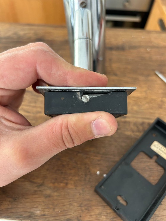 Image 1 of Coppia di applique orientabili in metallo cromato, Francia 1970