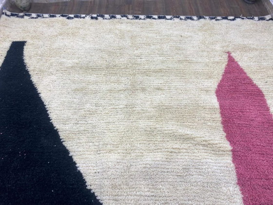 Image 1 of Handgeknüpfter Beni-Ourain-Wollteppich, 3 x 3 m