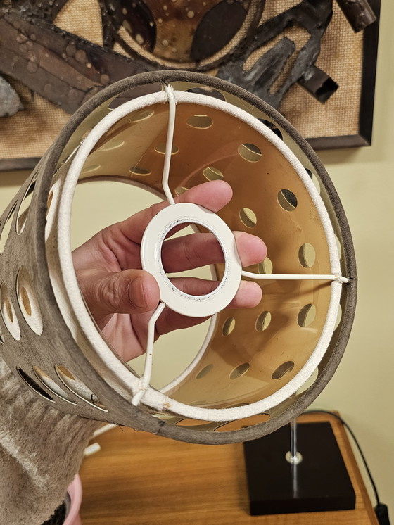 Image 1 of Vintage Tafellamp Bureaulamp Lamp Rondingen Rond