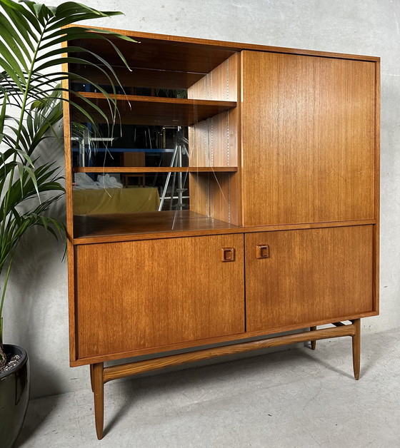 Image 1 of Meuble vintage en teck style années 50 - MDK