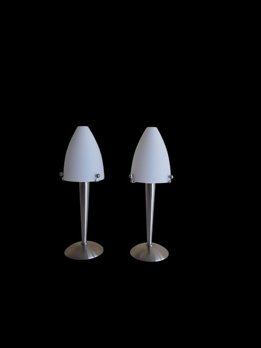 Mushroom Lamps – Bedside Lamps – Trio Leuchten – Vintage