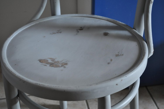 Set of Grey Bistro Chairs from Lichtig, 1900s – Dining chairs (photo 13 of 13)