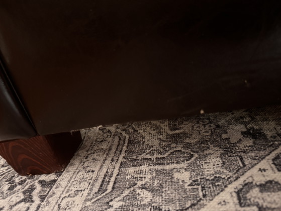 Divano in pelle stile industriale color cioccolato scuro – Home24, Divani, Wood, Leather (photo 7 of 7)