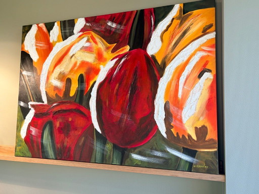 Tulpen malen von Ed Pijlman