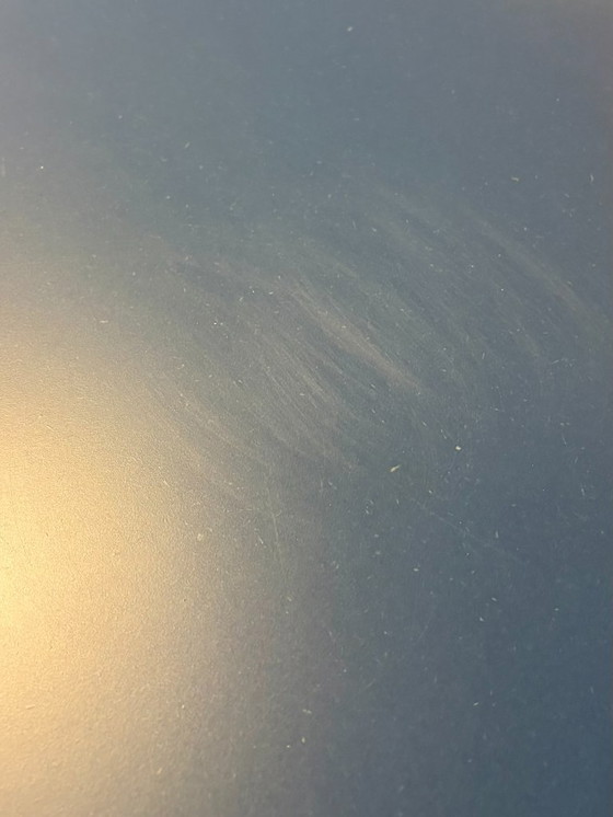 Image 1 of Tavolo Hay Bicolore 240x90 blu, base ocra