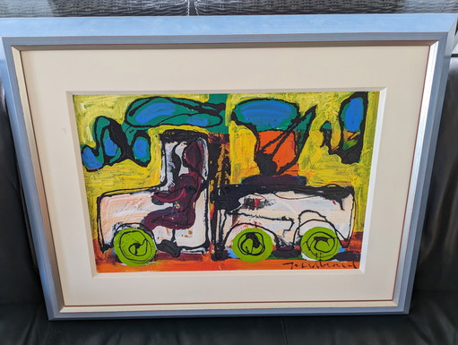 Pintura de Guillaume Lo A Njoe