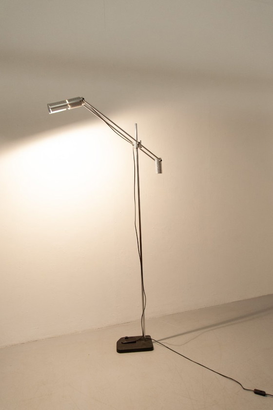 Image 1 of Haloprofil 8008 Lampadaire de Viktor Frauenknecht pour Swiss Lamps International (années 1970)