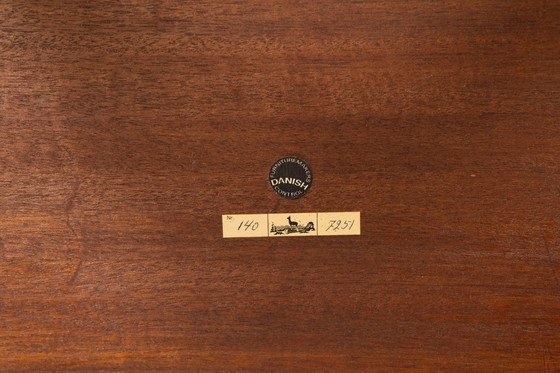 Image 1 of Mesa auxiliar de teca de Severin Hansen Jr., Haslev Møbelsnedkeri Dinamarca, años 60