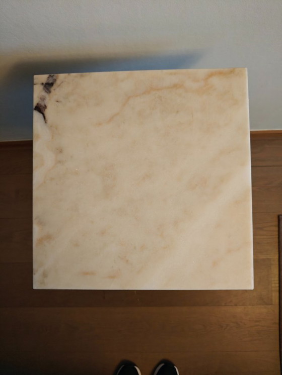 Image 1 of Marble column / pedestal - Art Deco - ca. 1930-1950