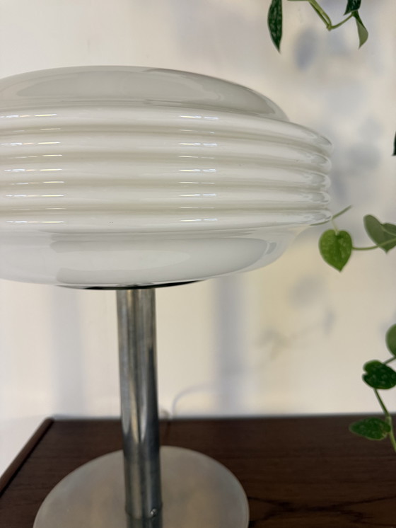 Image 1 of Lampada da tavolo vintage dell'era spaziale, Temde Leuchten '70