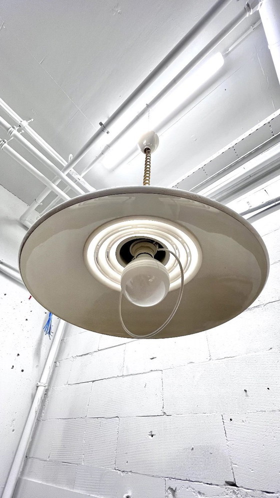 Image 1 of Lampada a sospensione UFO Knud Kristensen degli anni '70 dal design vintage danese