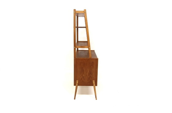 Scandinavian Teak Bookcase, Sweden, 1960 – Wood (photo 4 of 5)
