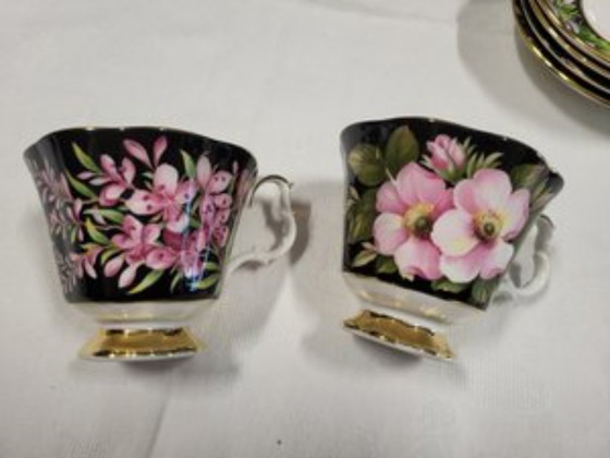 Image 1 of Set da caffè Royal Albert England Provincial Flowers