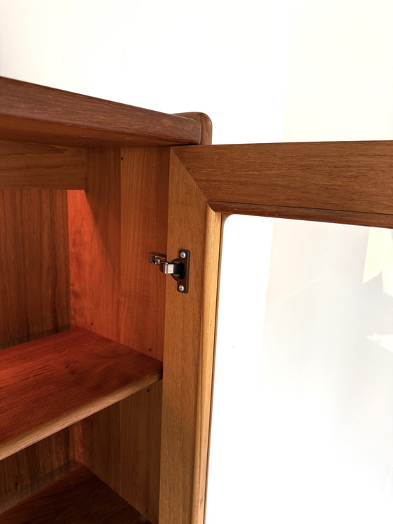 Image 1 of Vintage teak display cabinet, Dyrlund '80