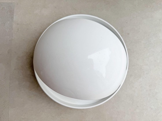 1x Applique murale vintage Eclipse Dijkstra en métal blanc – Appliques murales, Metal (photo 8 of 8)