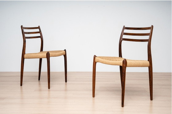 Tavolo da pranzo Niels Otto Møller Model 15 con sei sedie Model 78, J.L. Møller, Danimarca, anni '60 (photo 12 of 21)
