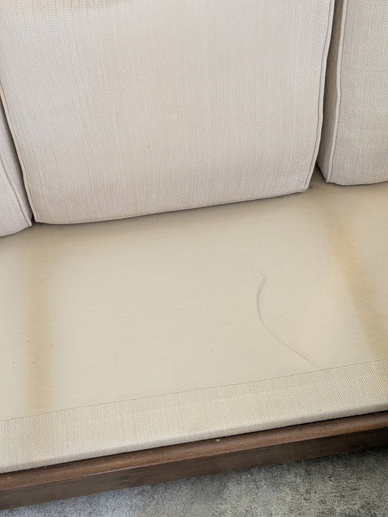 Image 1 of Divano - Legno, tessuto - Set da soggiorno - Divano 3 posti e 2 poltrone