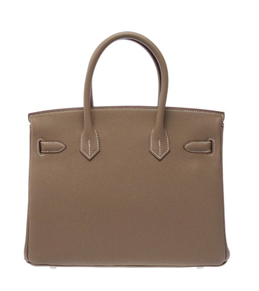 Sac HERMES Birkin 30 en Cuir Étoupe - 103304