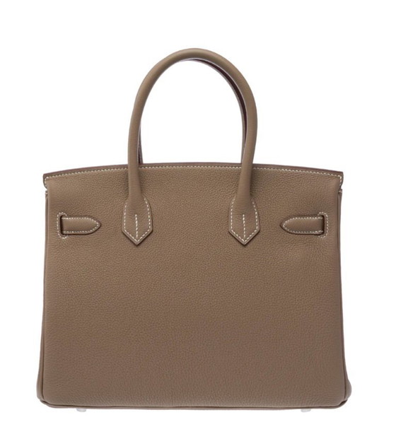 Image 1 of Sac HERMES Birkin 30 en Cuir Étoupe - 103304